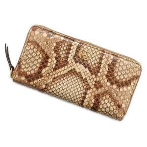 Gucci GG Marmont Long Wallet Zip Around Python Leather
